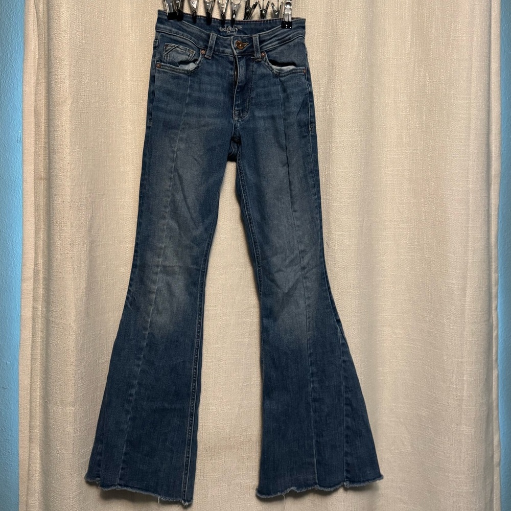 Classic Denim Flare Jeans